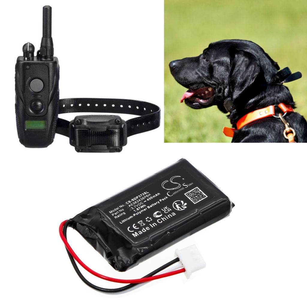 Batterij hondenhalsband Aetertek CS-SDP373SL