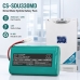 Battery compatible with Sanyo CS-SDU330MD