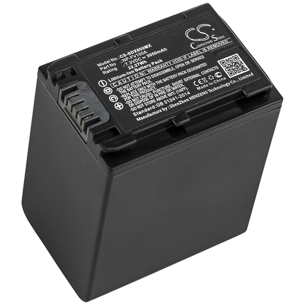 Batterijen Vervangt NP-FV100A