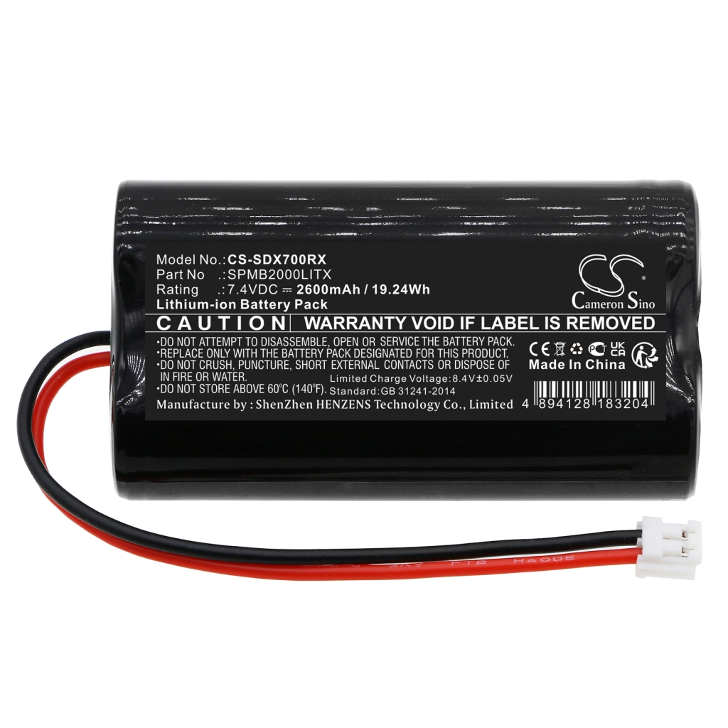 Batterijen RC hobby batteries CS-SDX700RX