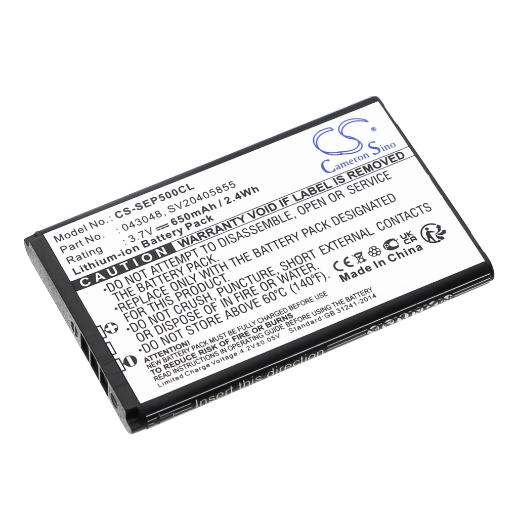 Draadloze telefoon batterij Bt CS-SEP500CL
