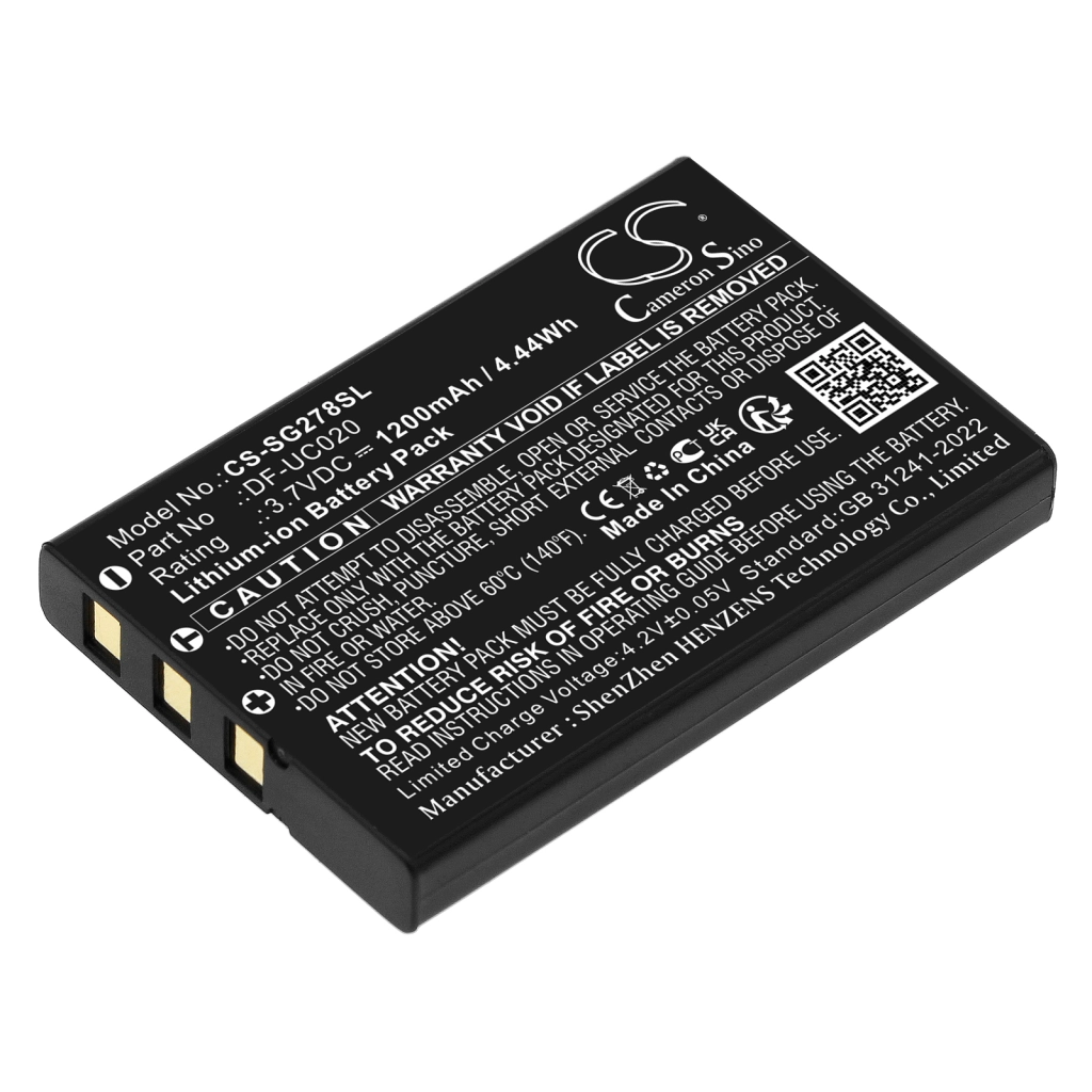 GPS, Navigator Batterij Zycast CS-SG278SL