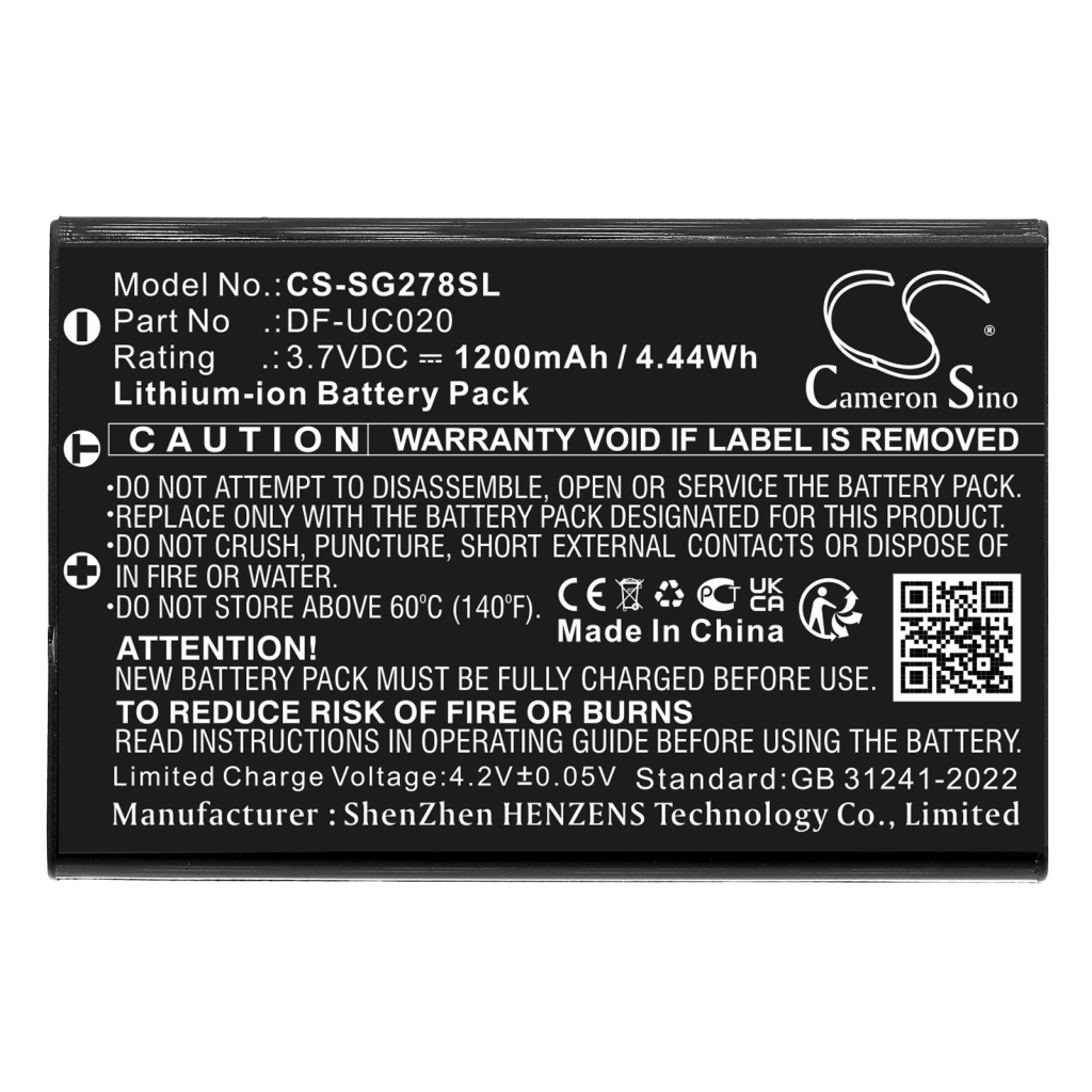 GPS, Navigator Batterij Zycast CS-SG278SL