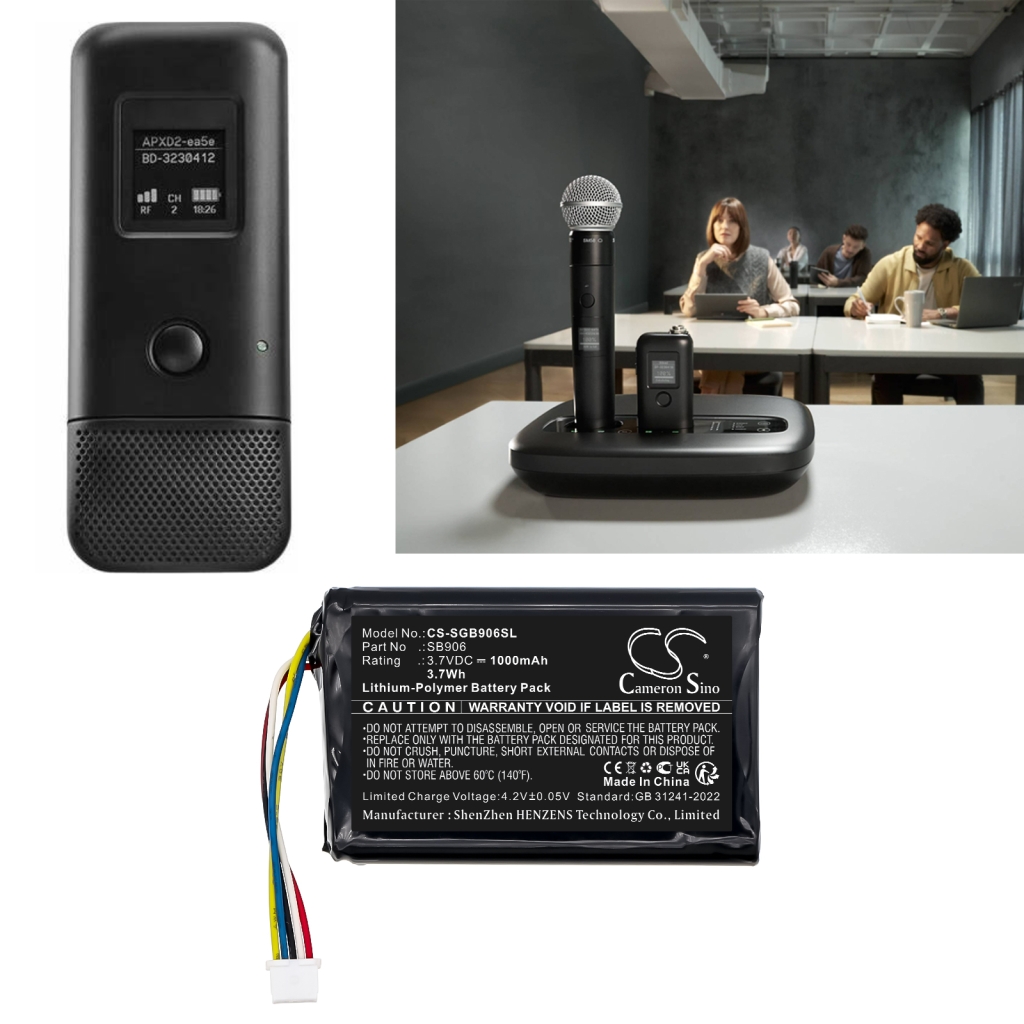 Batterijen Vervangt SB906
