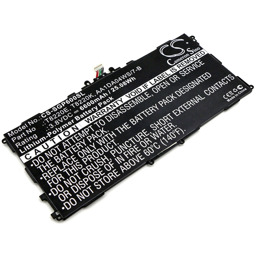 Batterij Vervangt T8220E