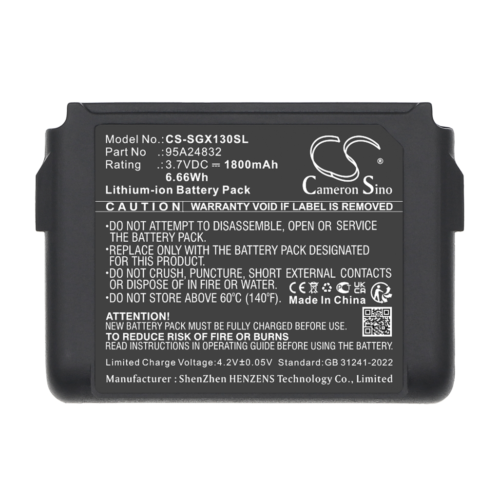 Batterijen Audio device batteries CS-SGX130SL