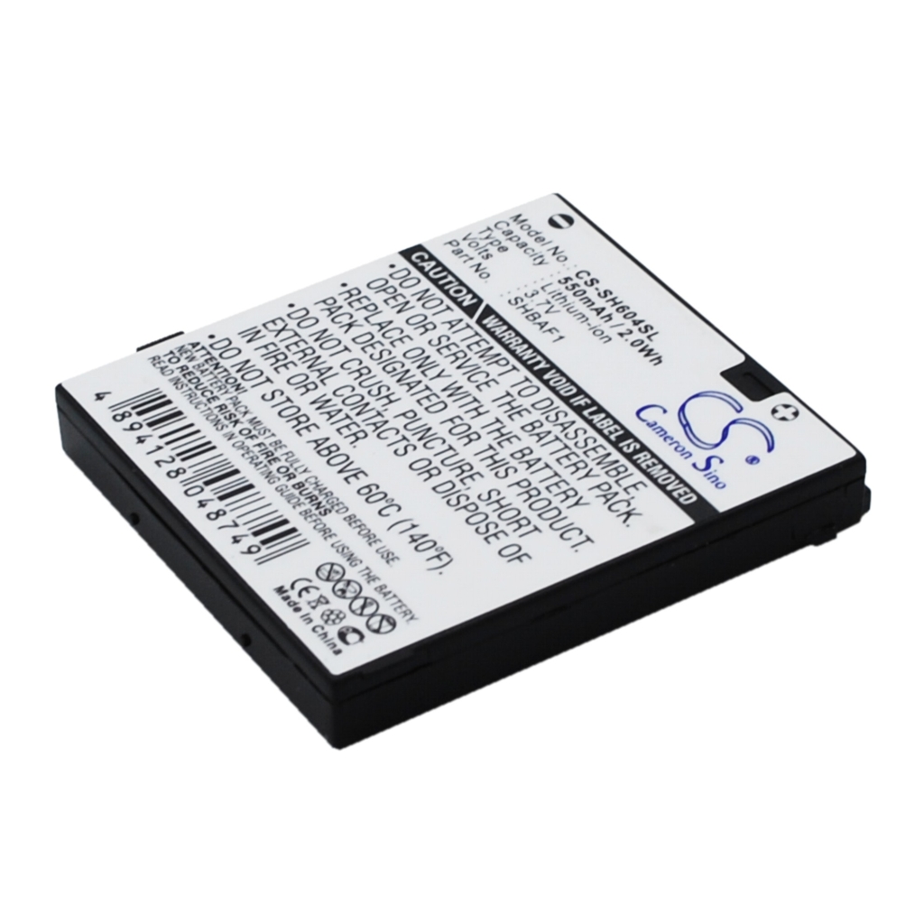Compatibele batterijvervanging voor Sharp SHBAF1