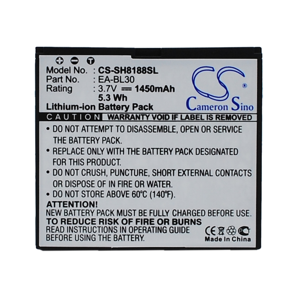 Mobile Phone Battery Sharp CS-SH8188SL