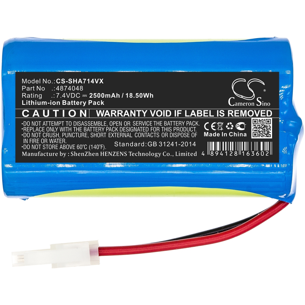 Batterijen voor stofzuigers Severin chill CS-SHA714VX
