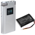 Compatibele batterijvervanging voor Shure 95A21764