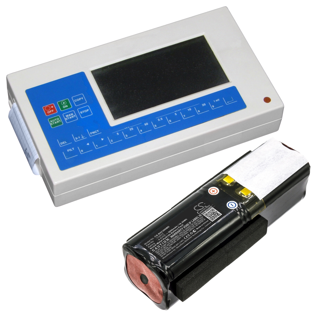 Compatibele batterijvervanging voor Schiller 110072