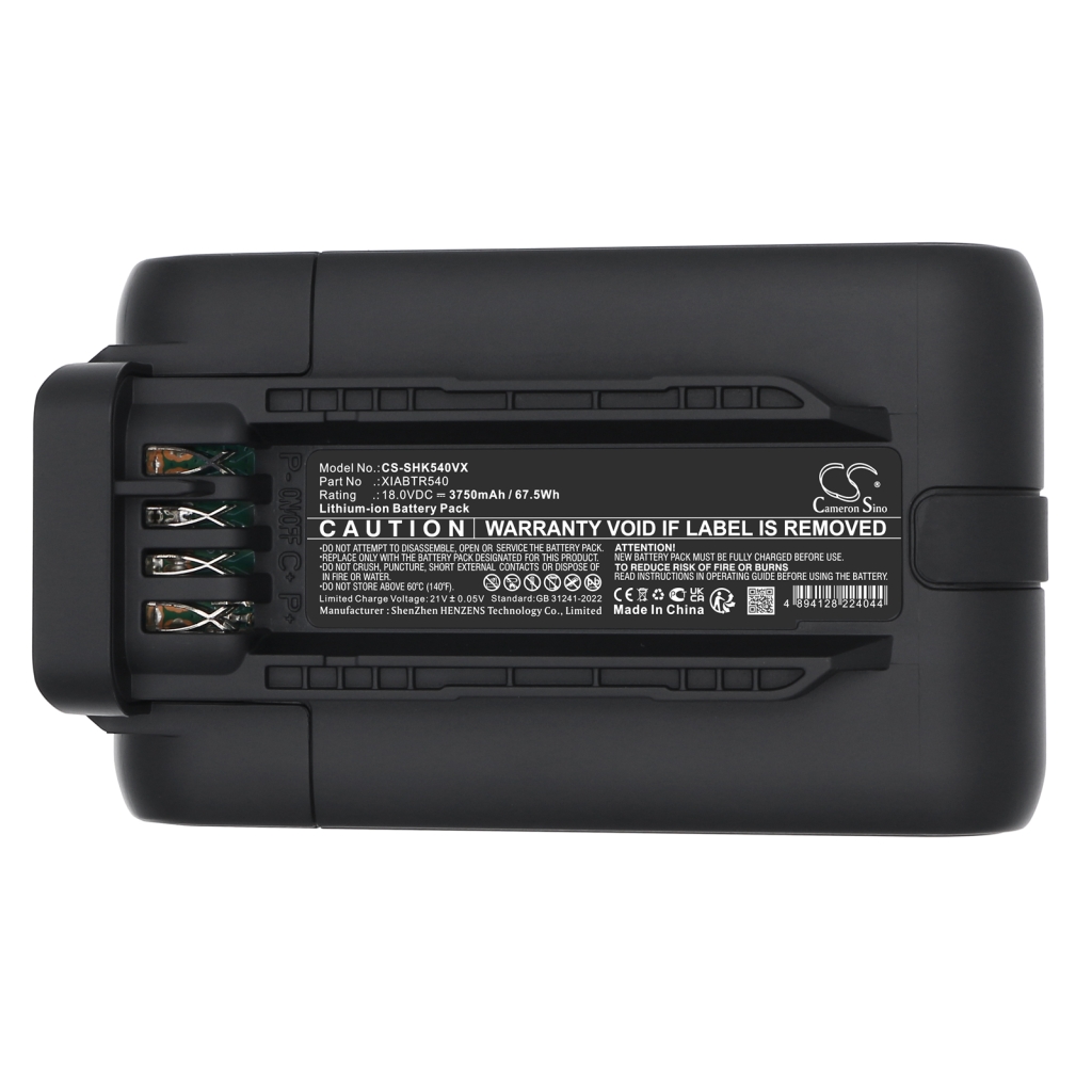 Vacuum Battery compatible with Shark CS-SHK540VX