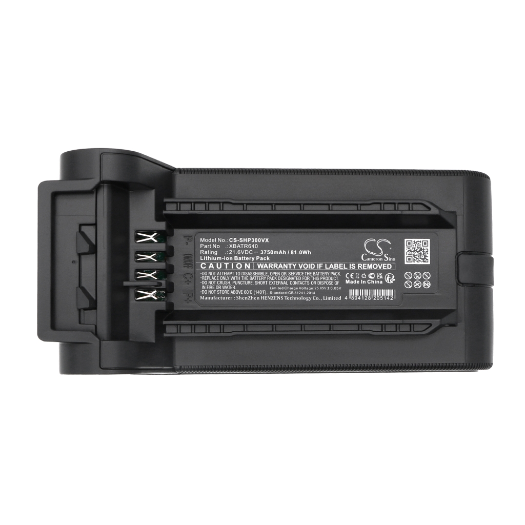 Batterijen voor stofzuigers Shark CS-SHP300VX