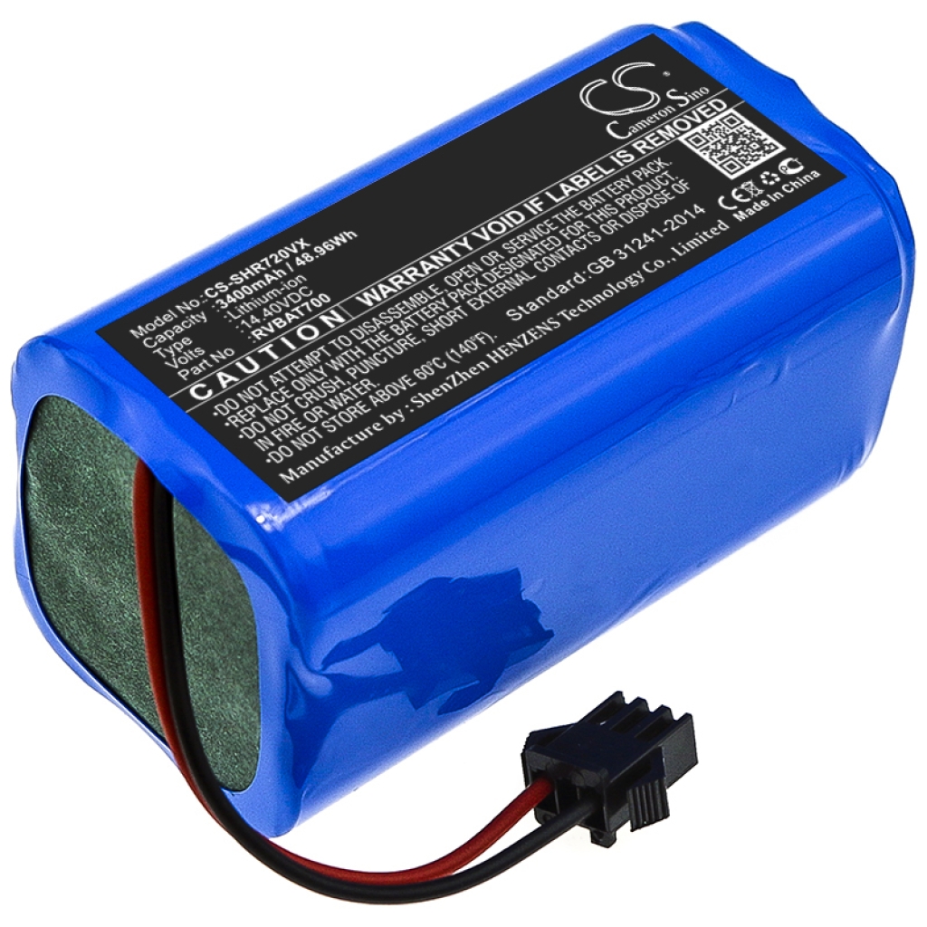 Compatibele batterijvervanging voor Shark RVBAT700