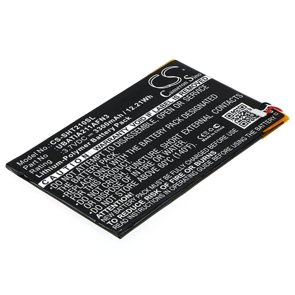 Compatibele batterijvervanging voor Sharp UBATIA211AFN3