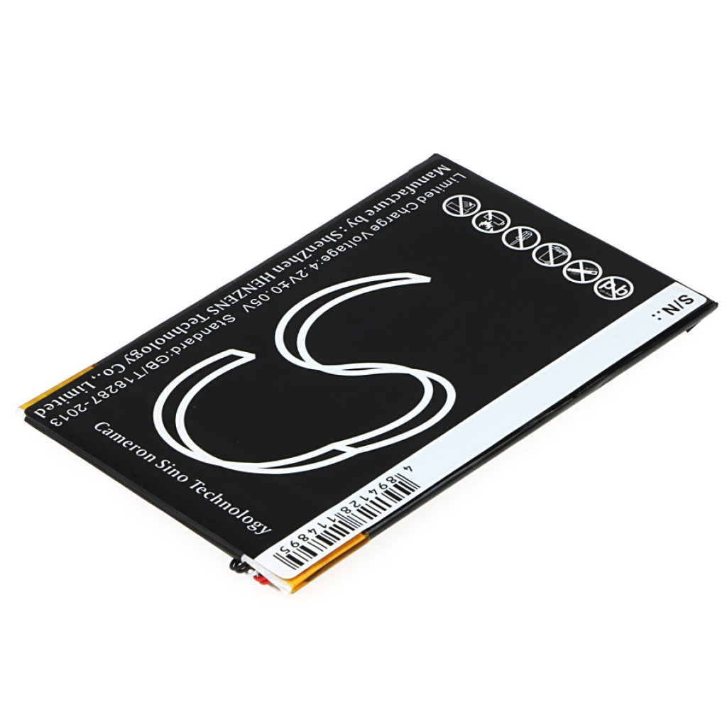 Compatibele batterijvervanging voor Sharp UBATIA211AFN3