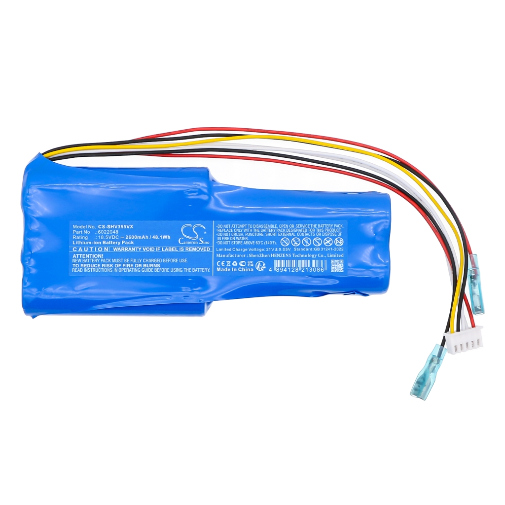 Batterijen voor stofzuigers Severin CS-SHV355VX