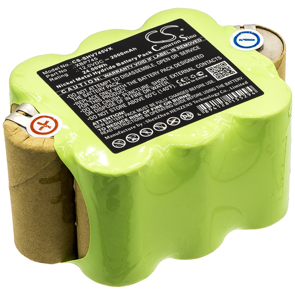 Compatibele batterijvervanging voor Shark XBP745