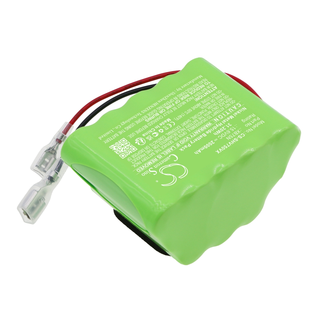 Compatibele batterijvervanging voor Shark XB75N