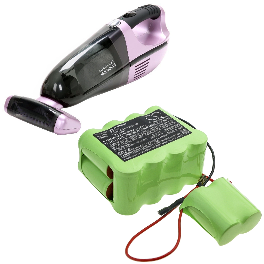 Compatibele batterijvervanging voor Shark XB768