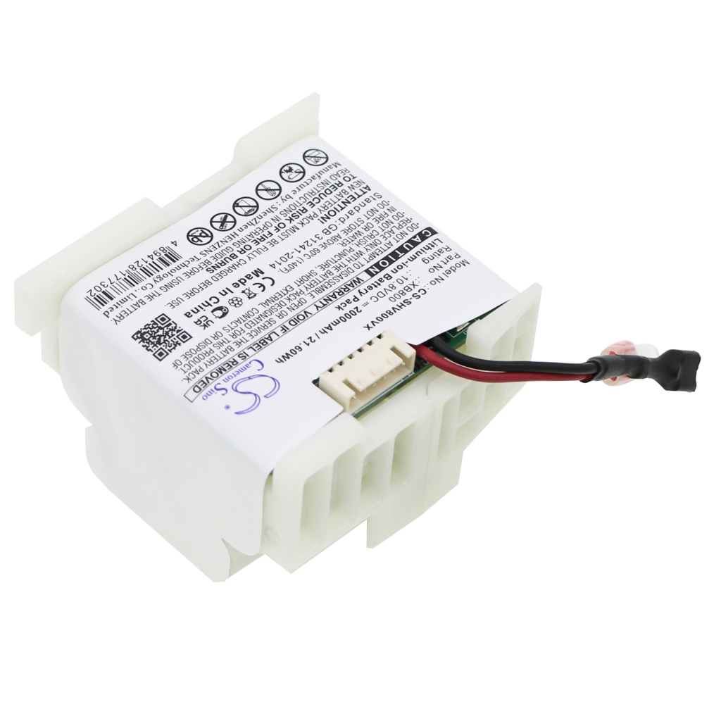 Compatibele batterijvervanging voor Shark XB800