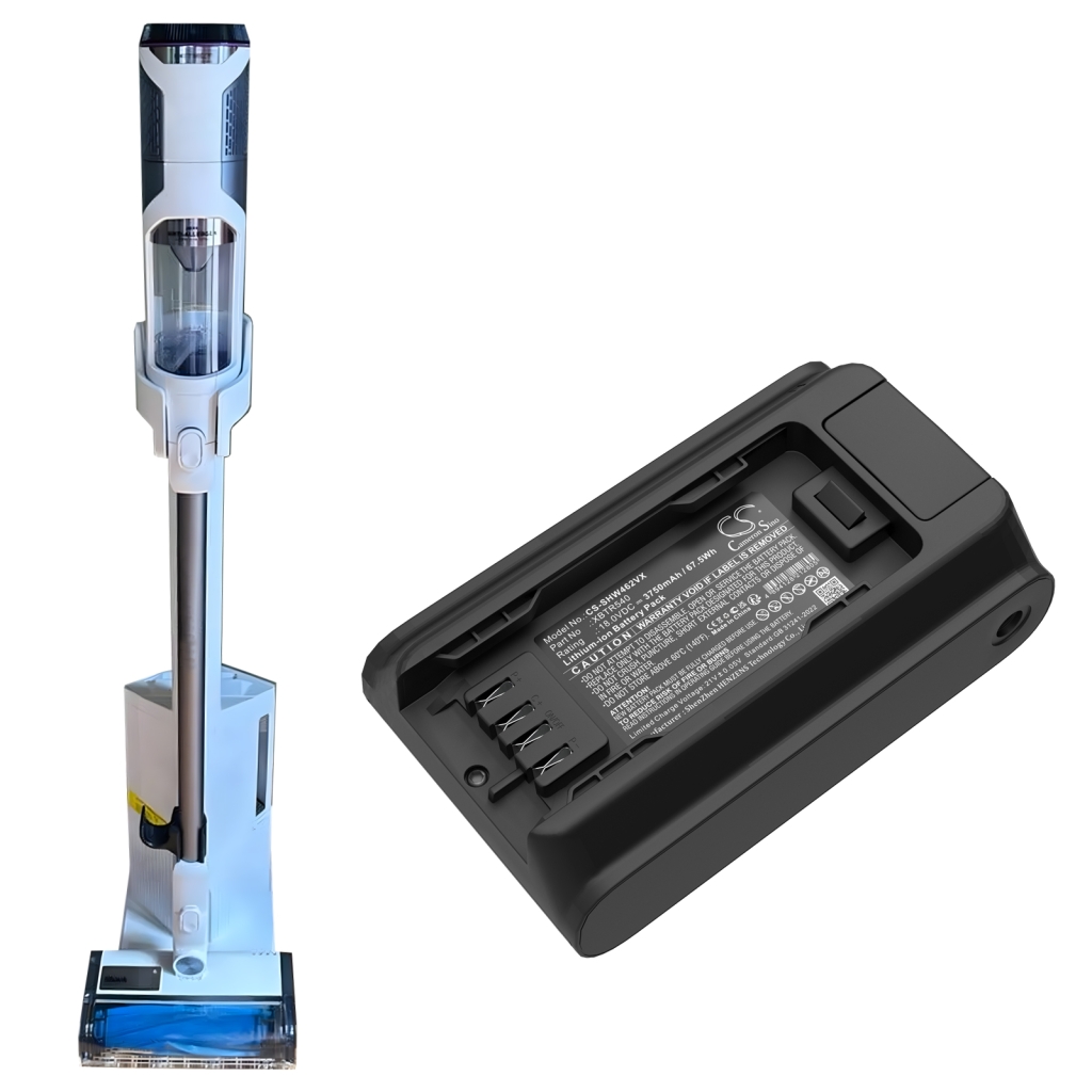 Batterijen voor stofzuigers Shark CS-SHW462VX