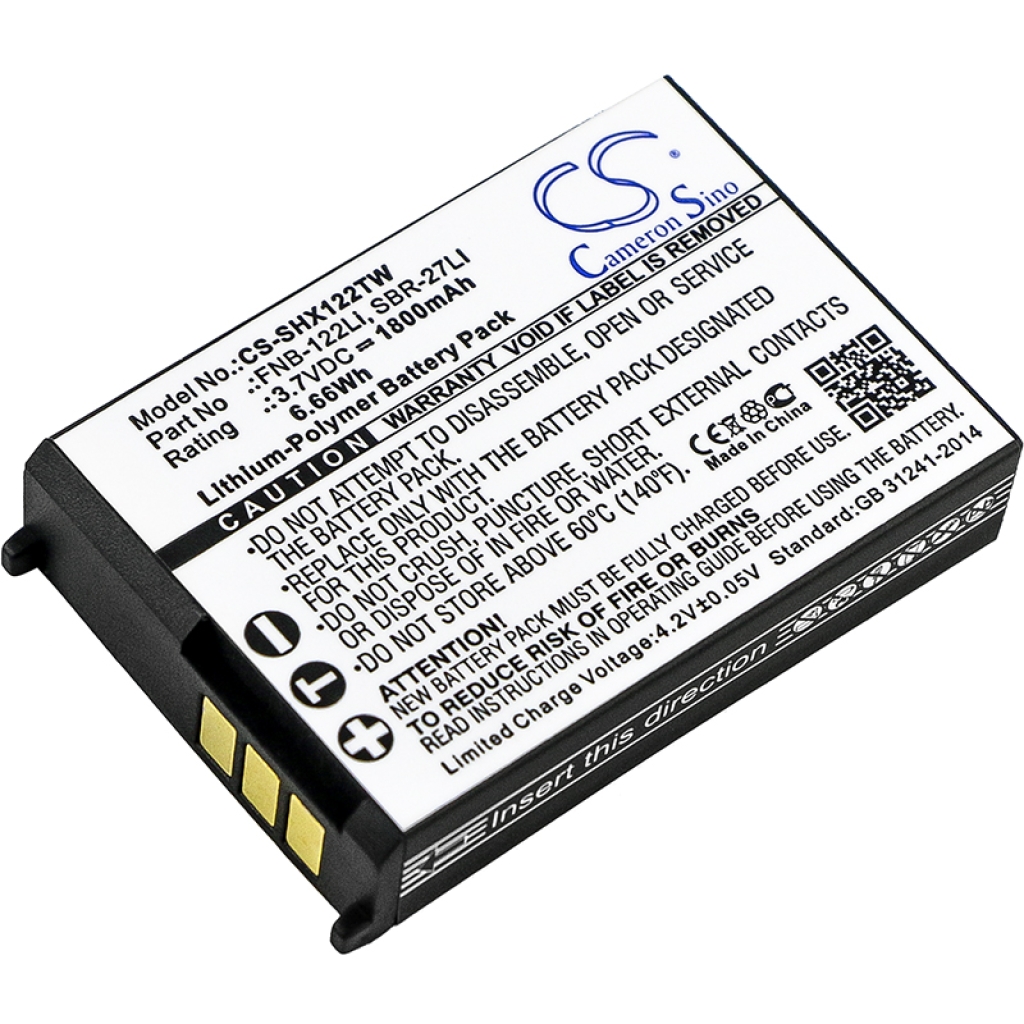 Batterijen Batterij voor tweerichtingsradio CS-SHX122TW