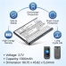 Battery for SPC Jasper 2316N