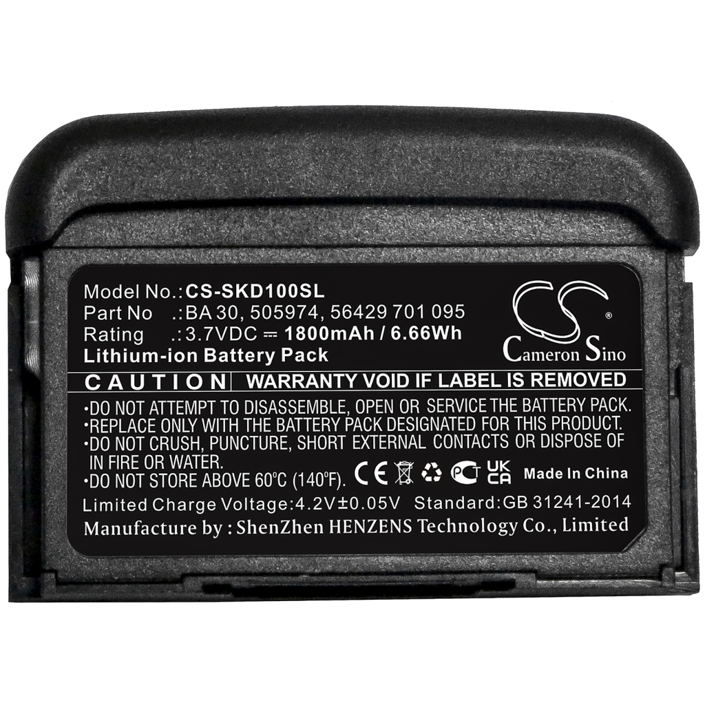 Batterijen Luidspreker Batterij CS-SKD100SL