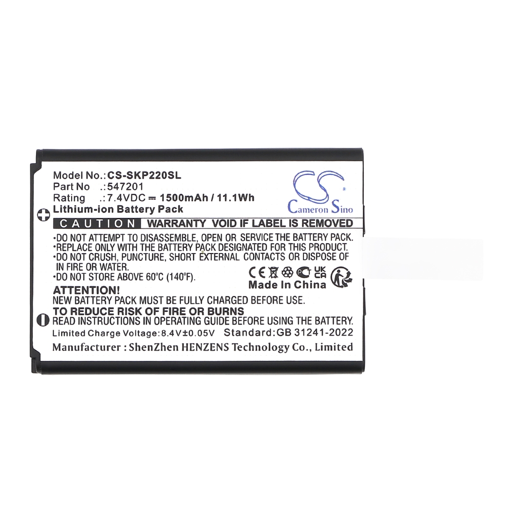 Batterijen Printerbatterij CS-SKP220SL