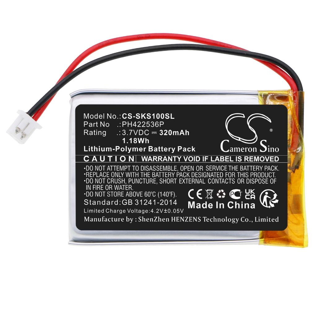 Batterijen Thuis Beveiligings Camera Batterij CS-SKS100SL