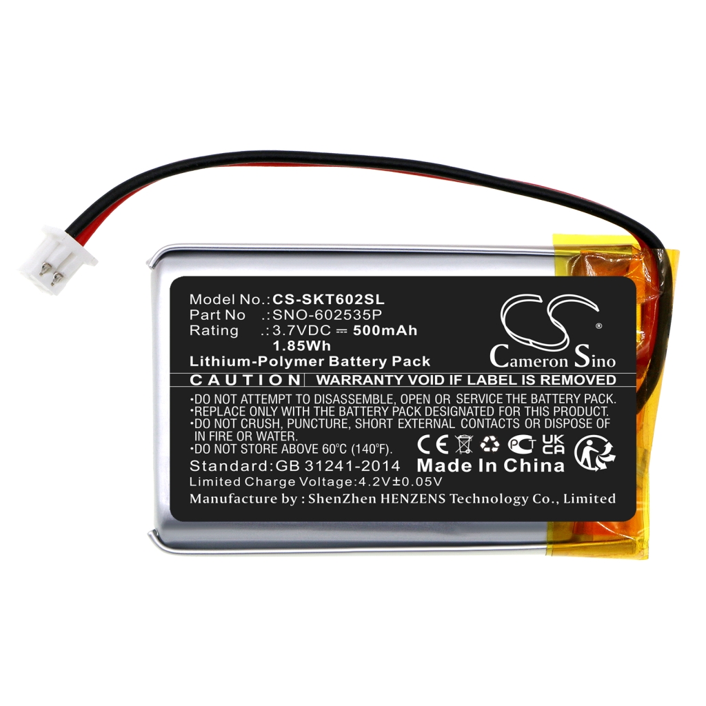 Batterijen Thuis Beveiligings Camera Batterij CS-SKT602SL