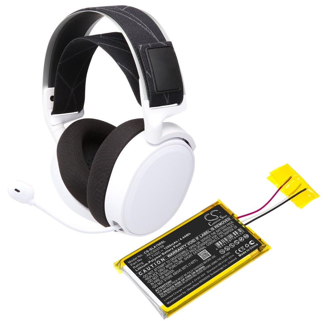 Compatibele batterijvervanging voor Steelseries AEC503759