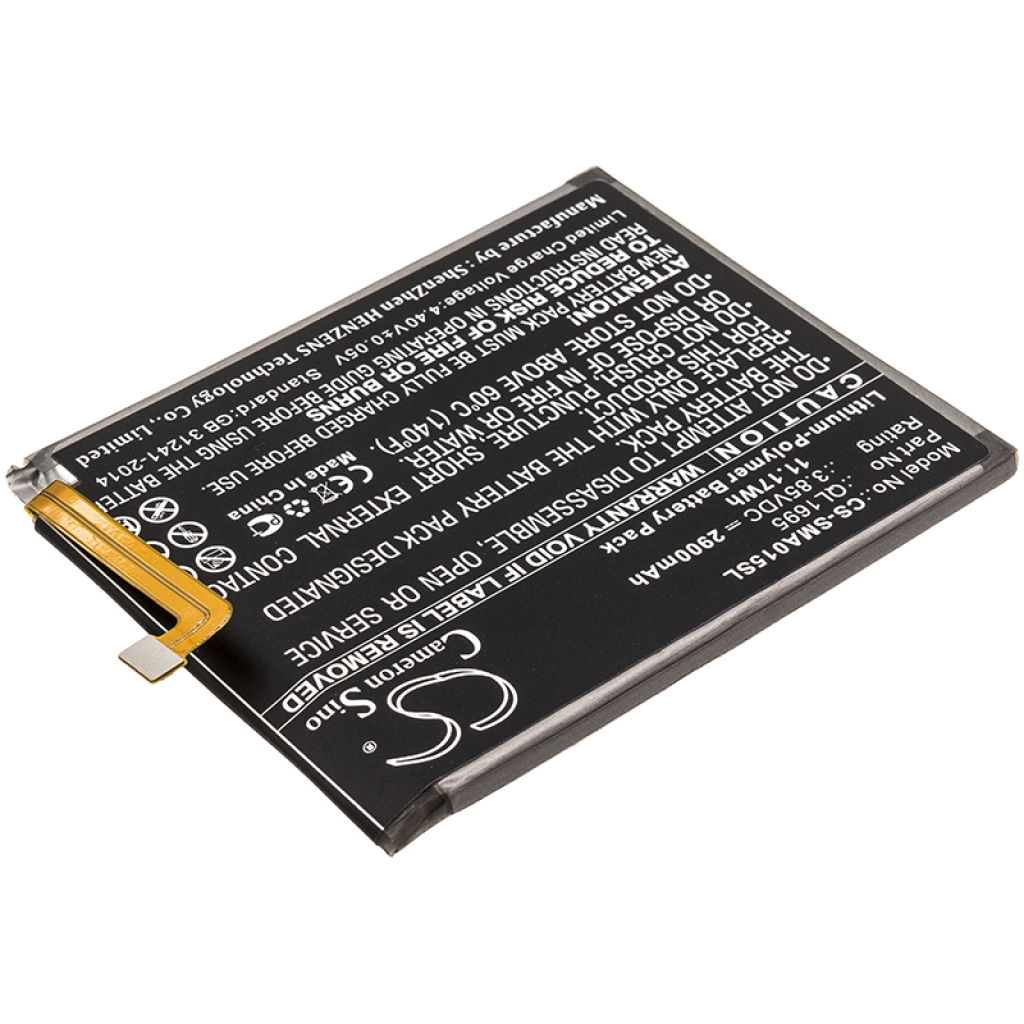 Compatibele batterijvervanging voor Samsung QL1695