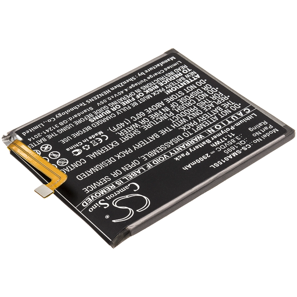 Compatibele batterijvervanging voor Samsung QL1695