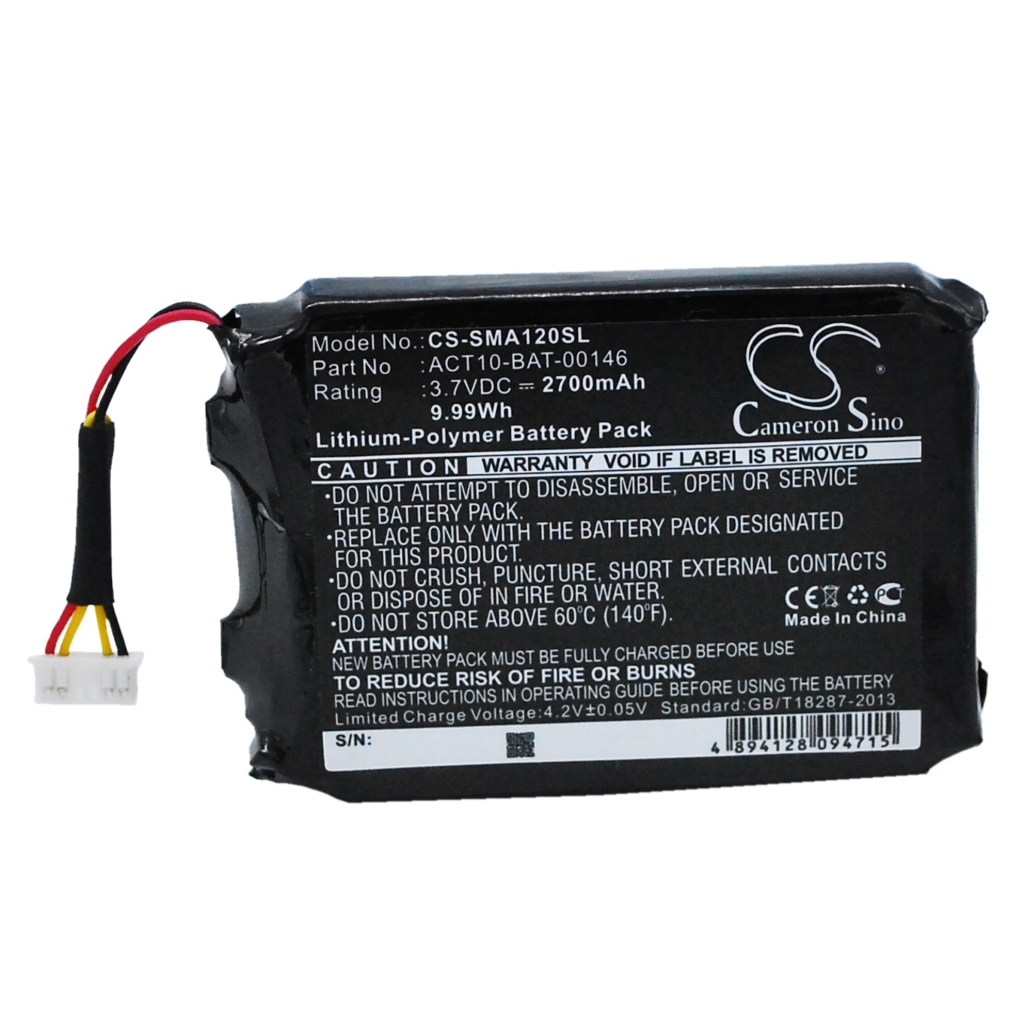 Batterijen GPS, Navigator Batterij CS-SMA120SL