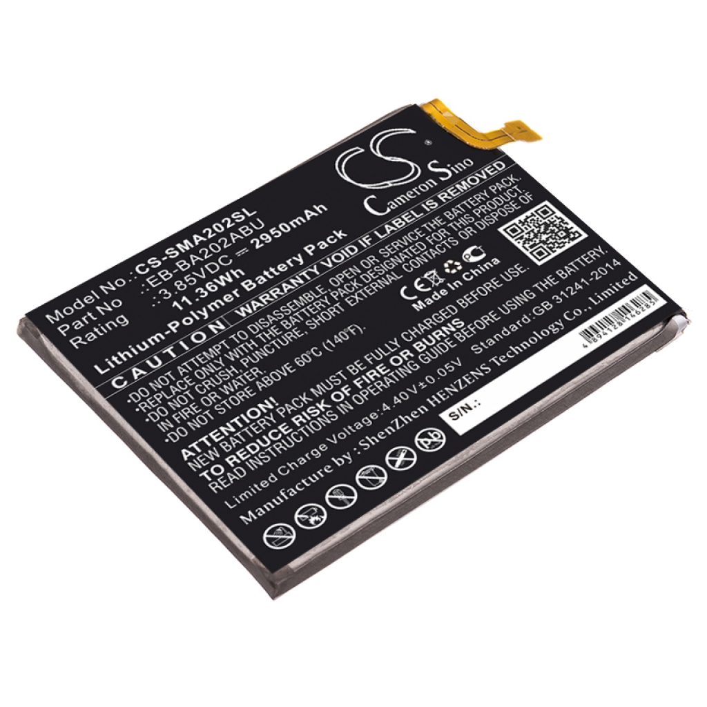 Batterijen Batterij voor mobiele telefoon CS-SMA202SL
