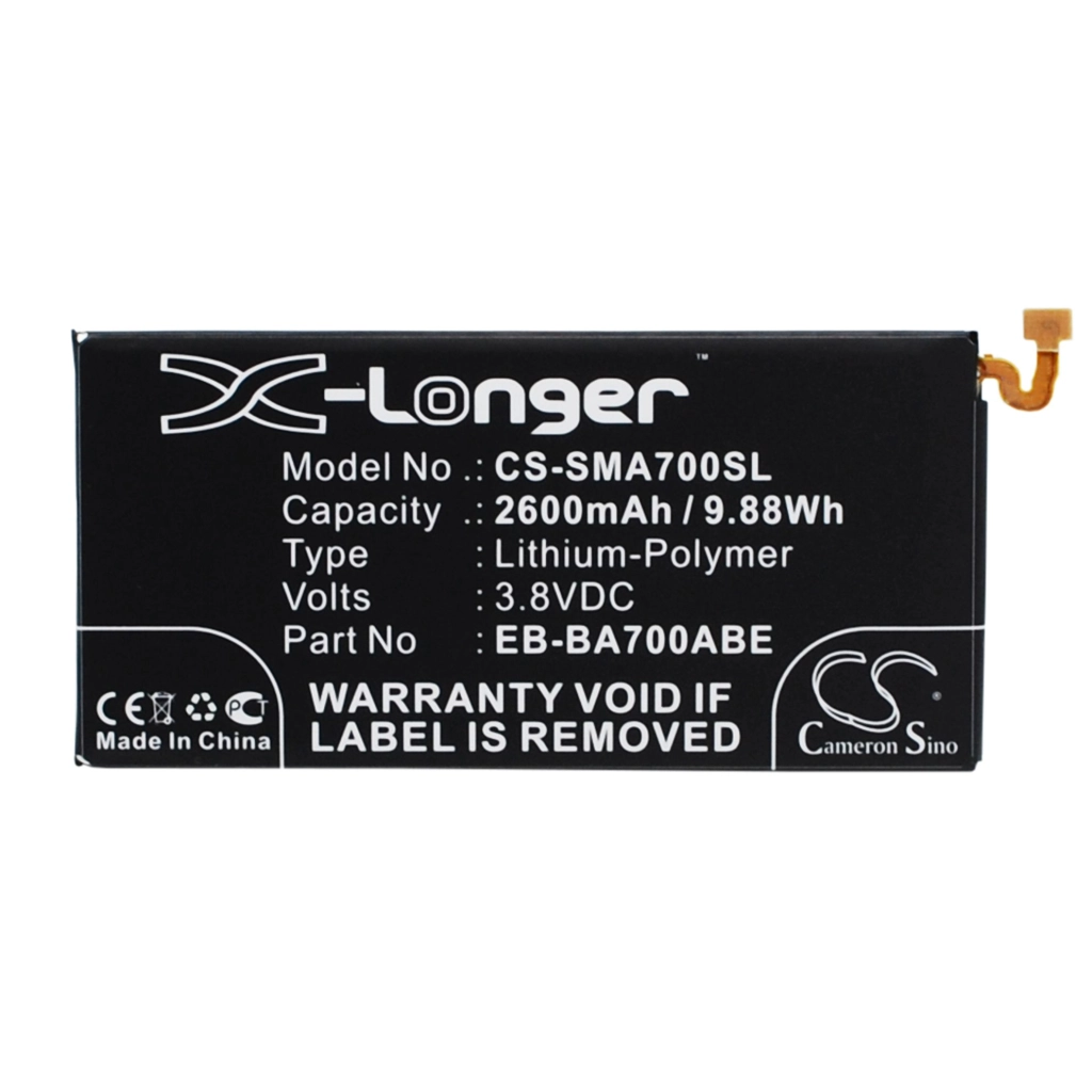 Batterijen Vervangt EB-BA700ABE