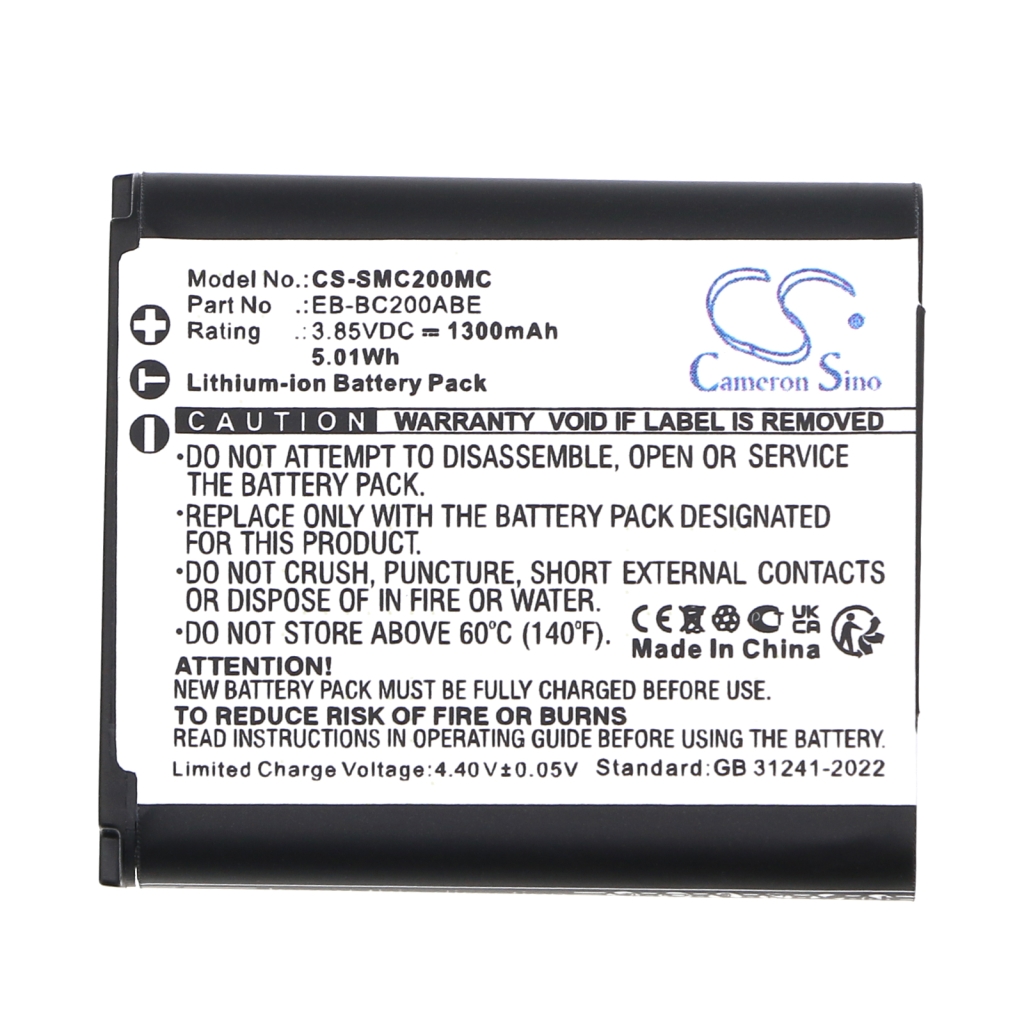 Batterij voor camera Samsung CS-SMC200MC