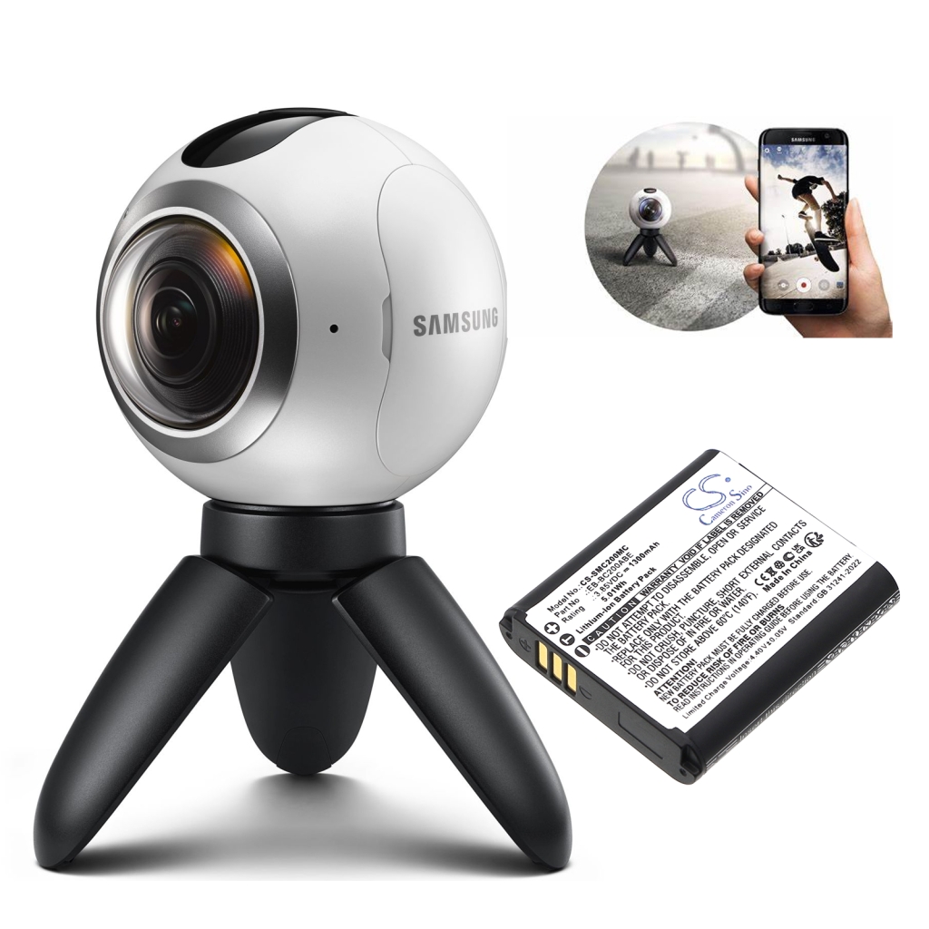 Batterij voor camera Samsung CS-SMC200MC