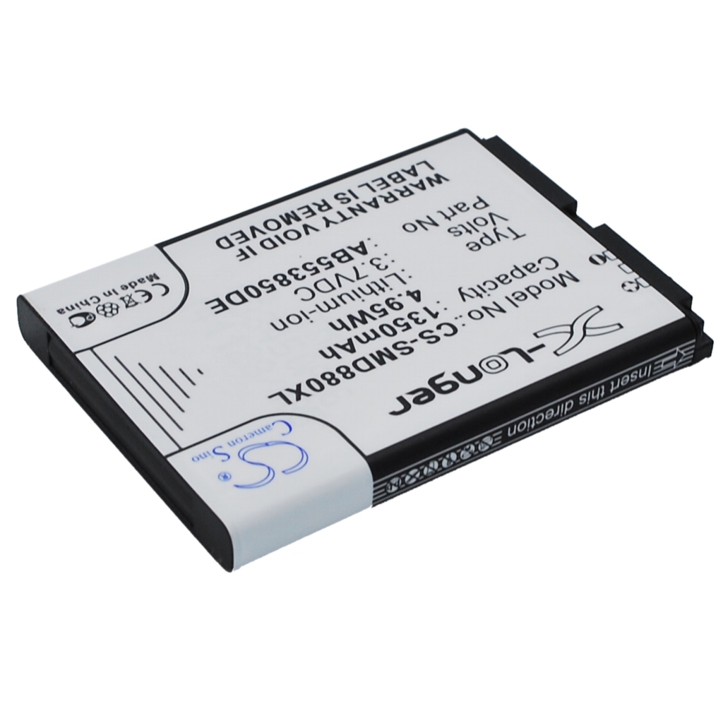 Battery compatible with Samsung CS-SMD880XL