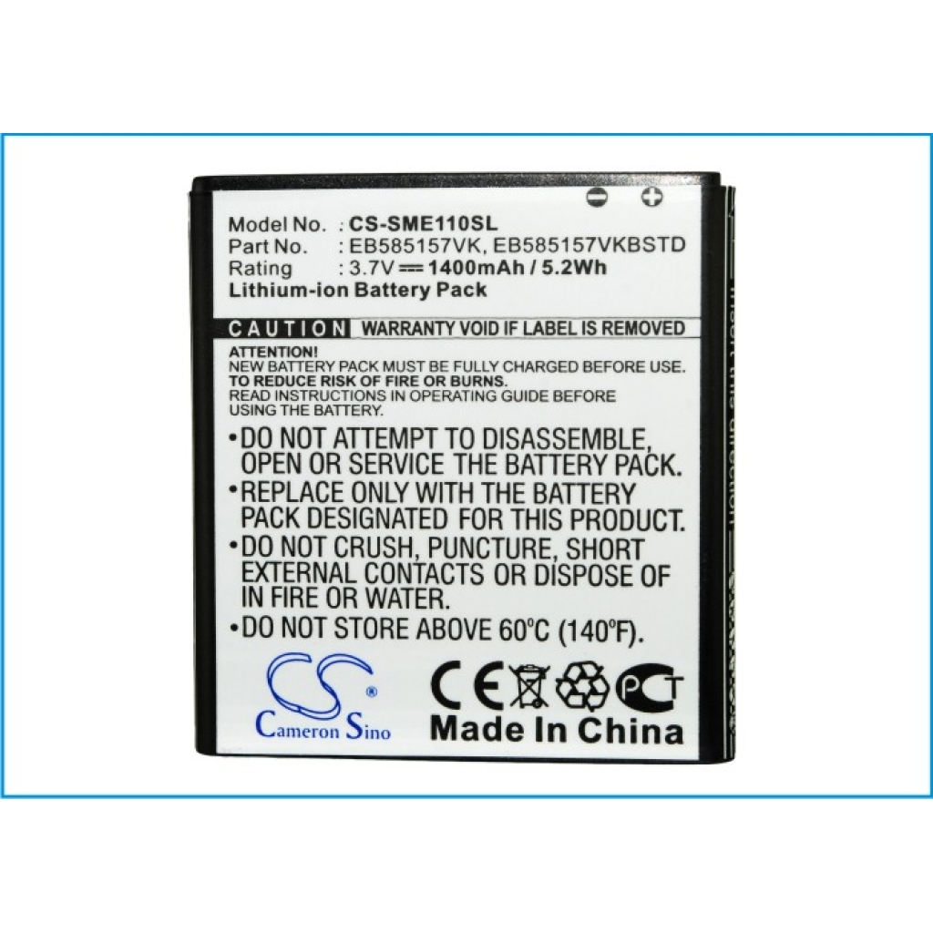 Batterij voor mobiele telefoon Samsung CS-SME110SL
