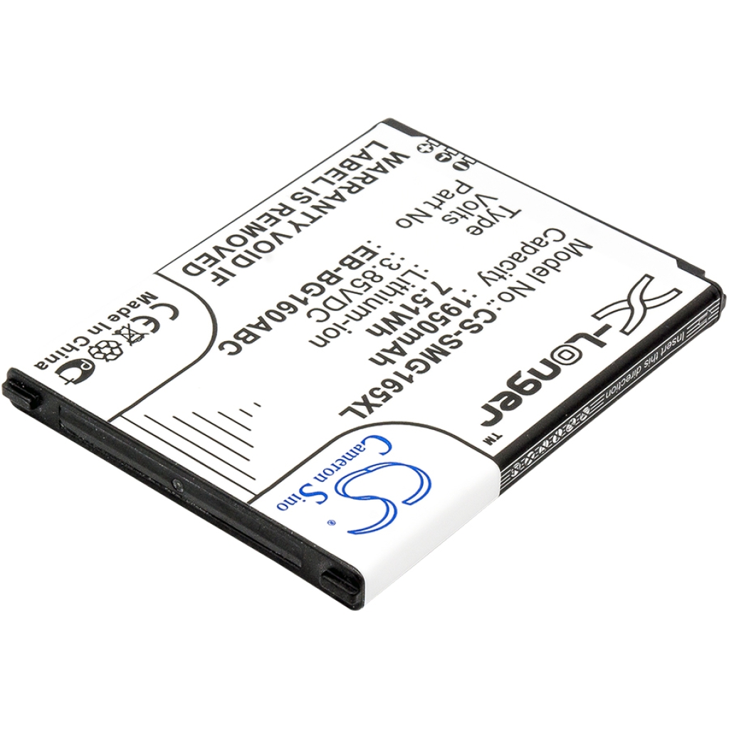 Battery compatible with Samsung CS-SMG165XL