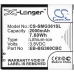 Batterij voor mobiele telefoon Samsung CS-SMG361SL