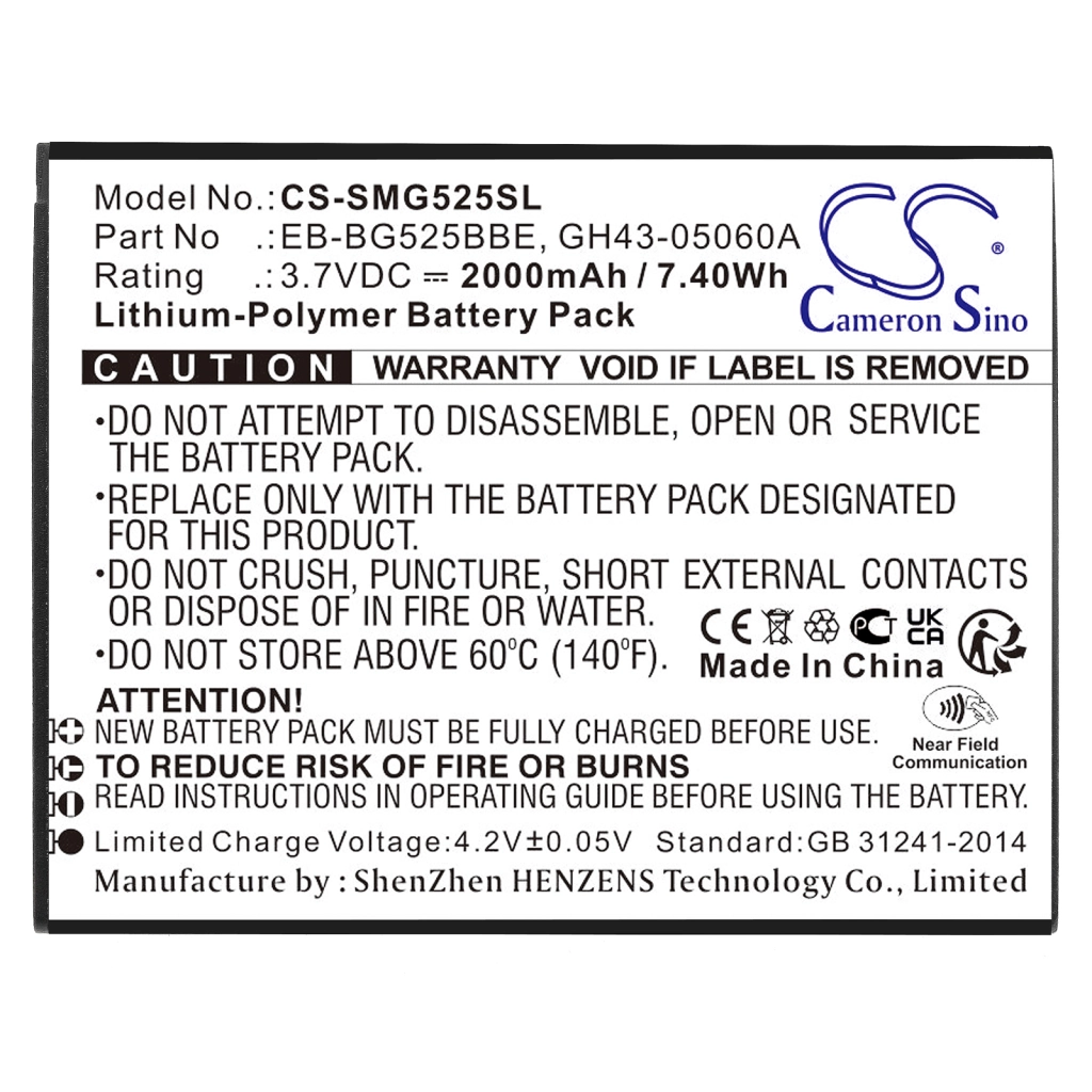 Batterijen Vervangt GH43-05060A