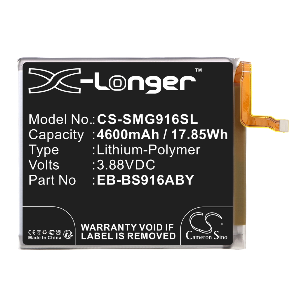Batterij voor mobiele telefoon Samsung CS-SMG916SL
