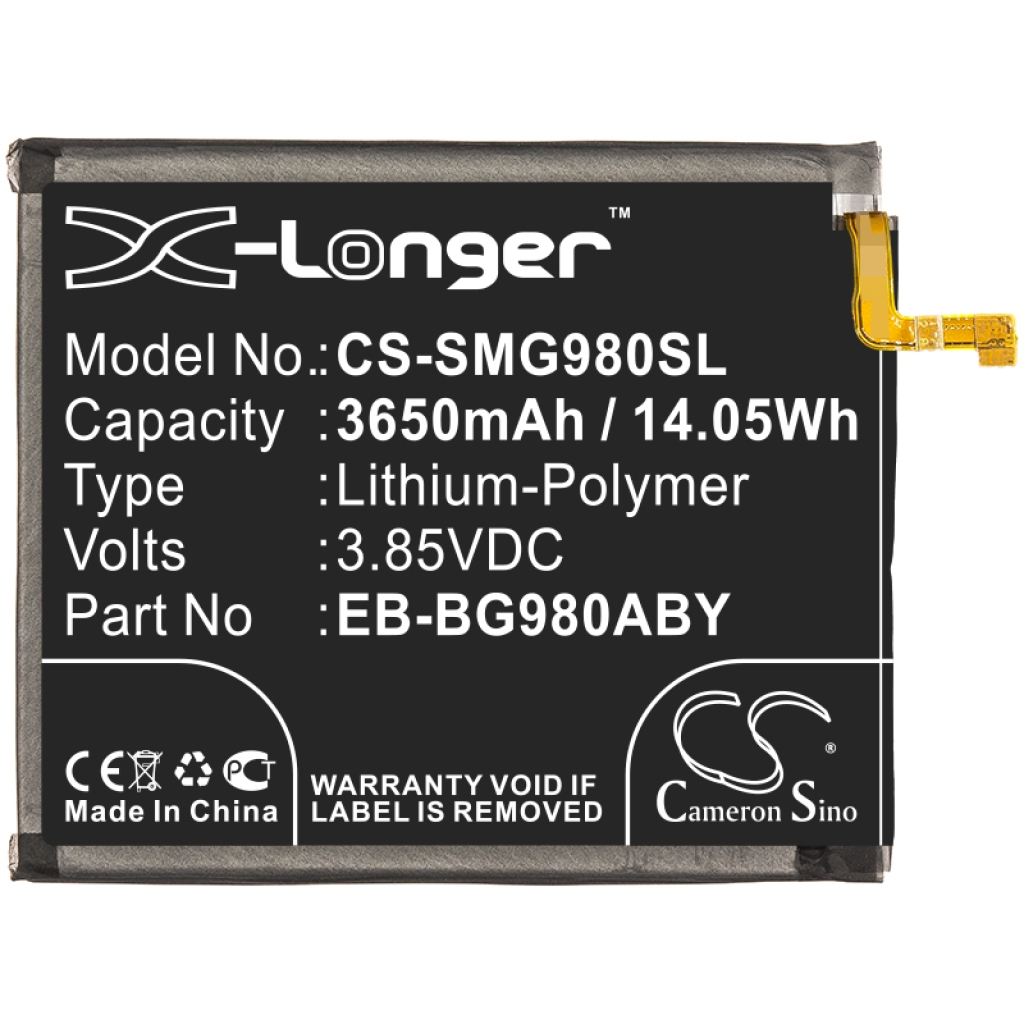 Batterij voor mobiele telefoon Samsung CS-SMG980SL