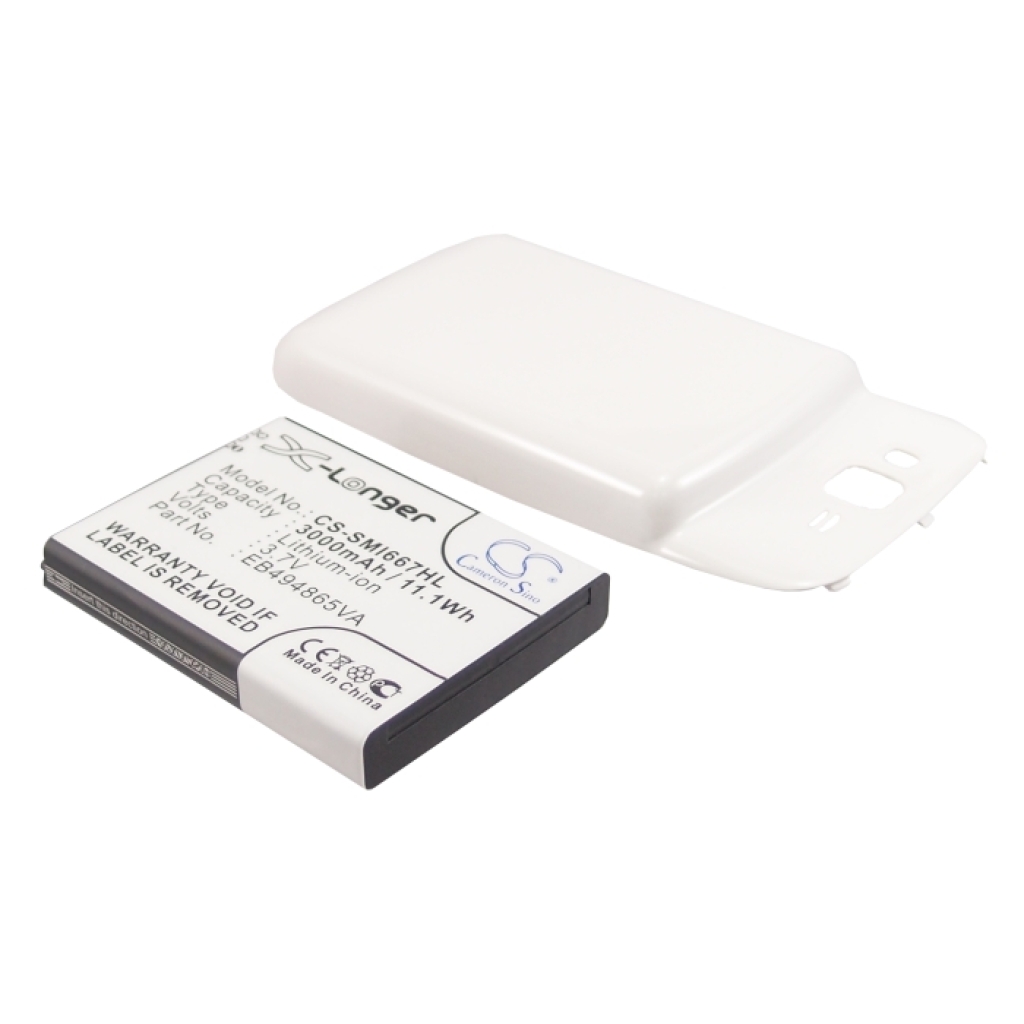Battery compatible with Samsung CS-SMI667HL