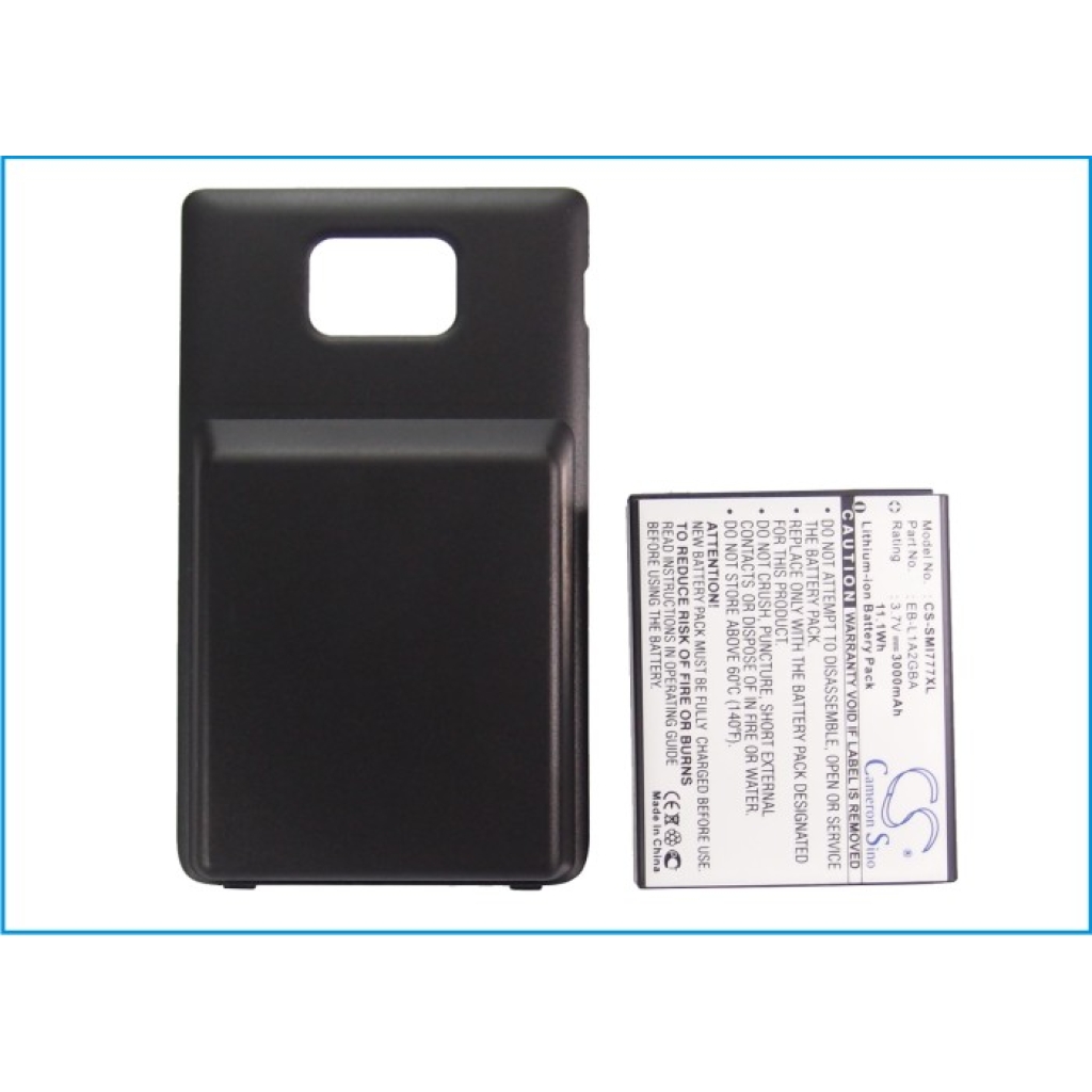 Battery compatible with Samsung AT&T CS-SMI777XL