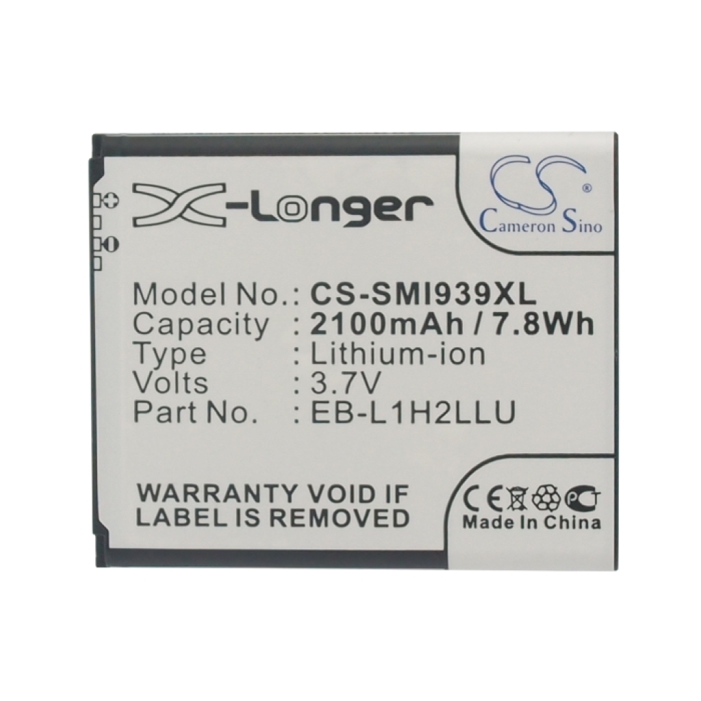 Battery compatible with Samsung NTT Docomo CS-SMI939XL